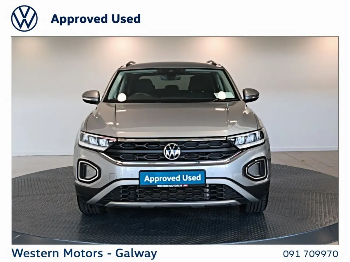 Volkswagen T-Roc SUV, Petrol, 2026, Silver