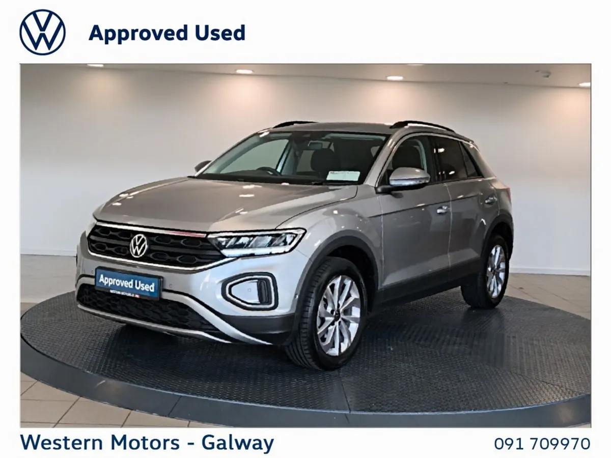 Volkswagen T-Roc SUV, Petrol, 2026, Silver