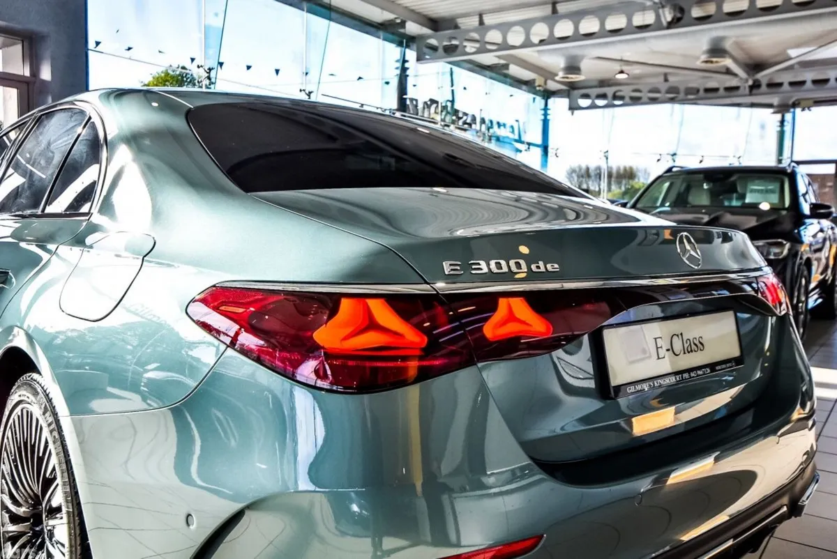 Mercedes-Benz E-Class Saloon, Diesel Plug-in Hybrid, 2027, Silver