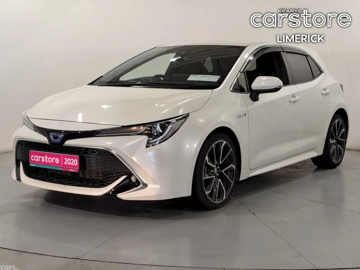 Toyota Corolla Hatchback, Petrol Hybrid, 2020, White