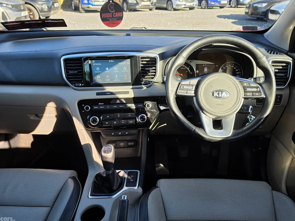 Kia Sportage SUV, Diesel, 2019, Red