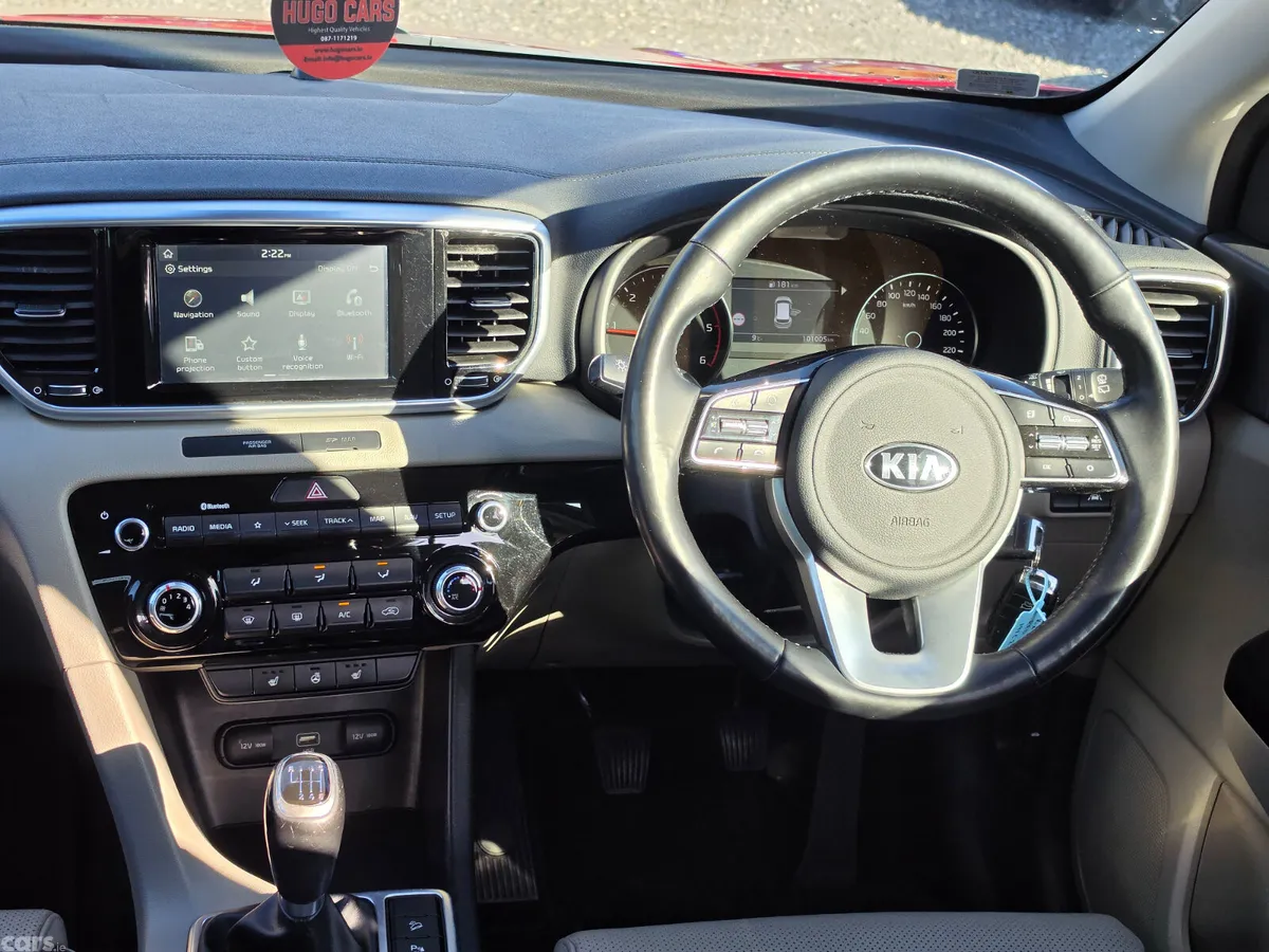 Kia Sportage SUV, Diesel, 2019, Red