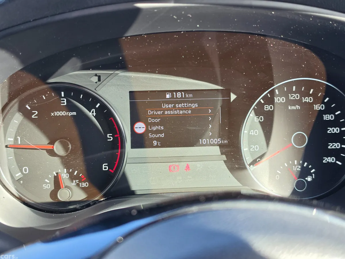 Kia Sportage SUV, Diesel, 2019, Red