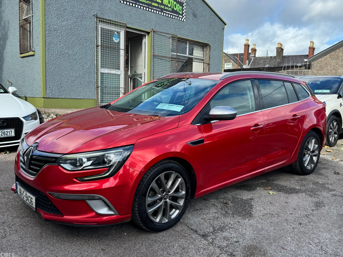 Renault Megane Estate, Diesel, 2018, Red