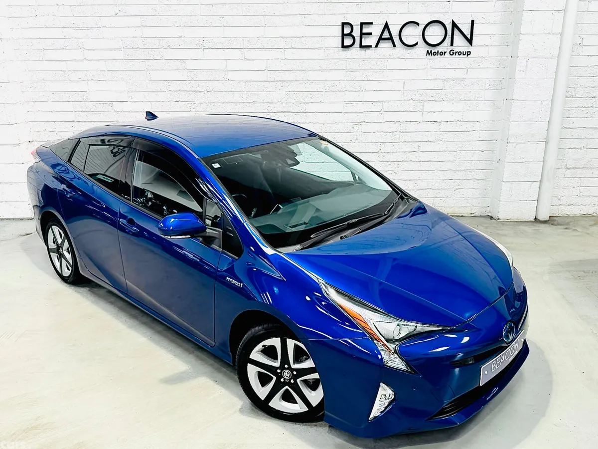 Toyota Prius Saloon, Petrol Hybrid, 2018, Blue