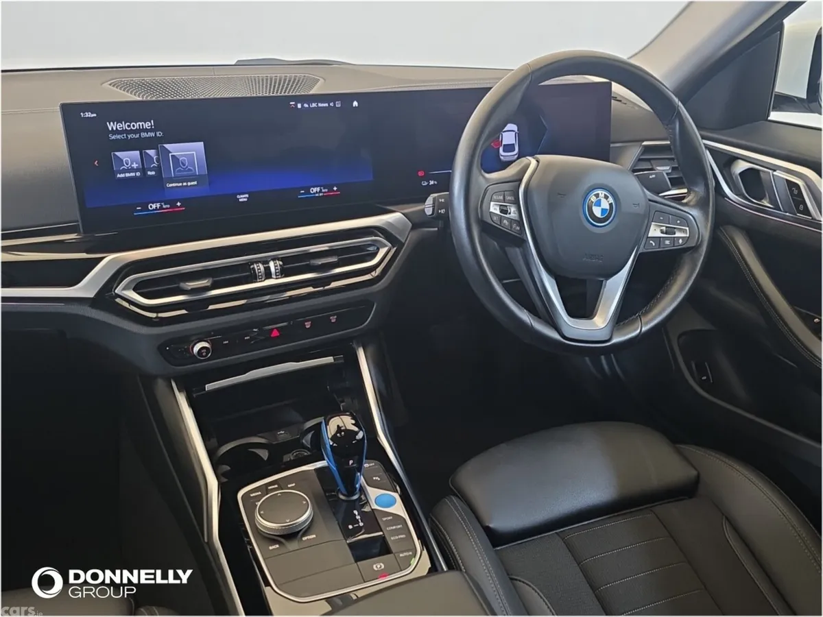 BMW i4 Hatchback, Electric, 2022, White