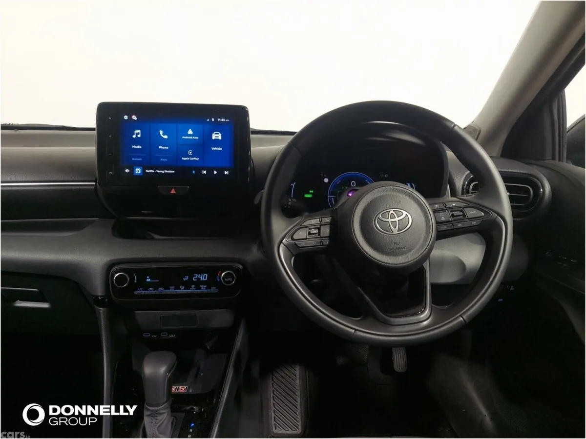 Toyota Yaris Hatchback, Petrol Hybrid, 2026, Black
