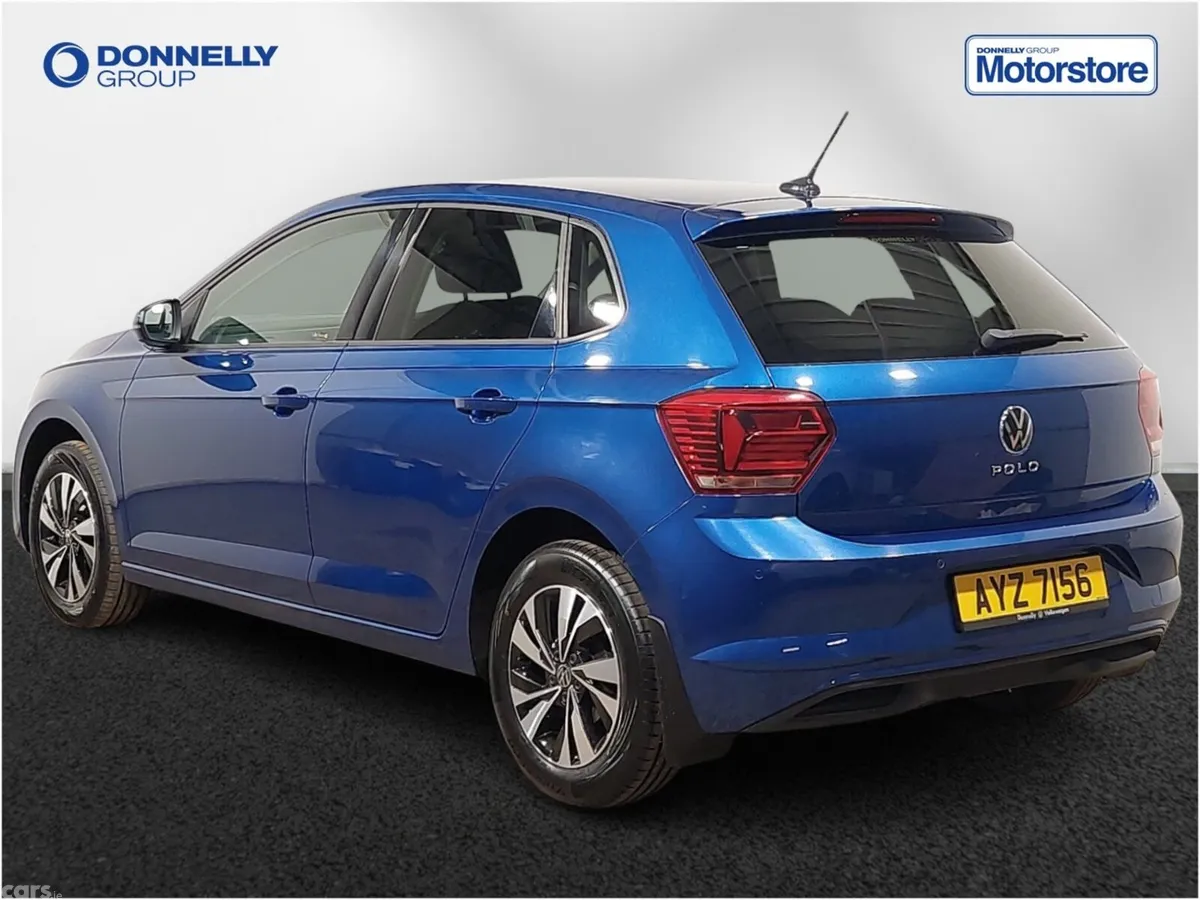 Volkswagen Polo Hatchback, Petrol, 2021, Blue