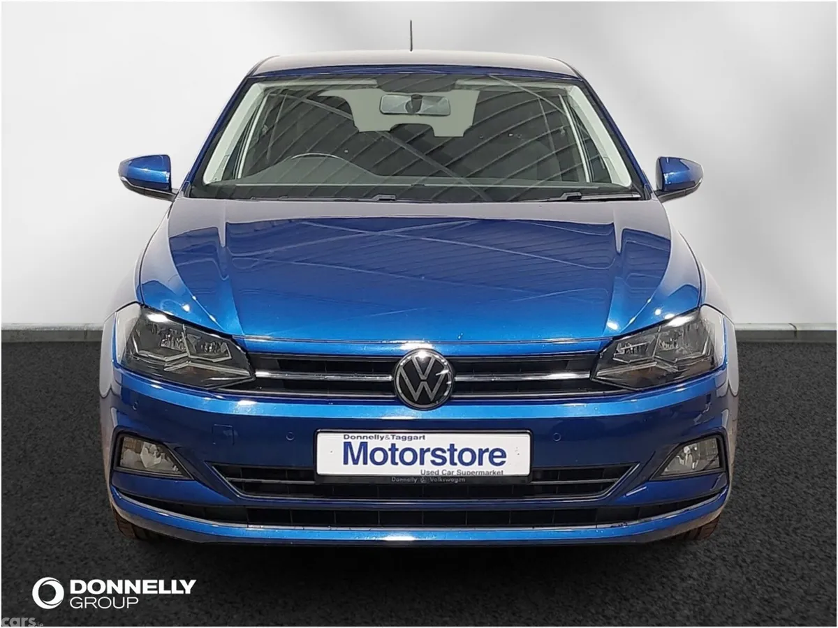Volkswagen Polo Hatchback, Petrol, 2021, Blue