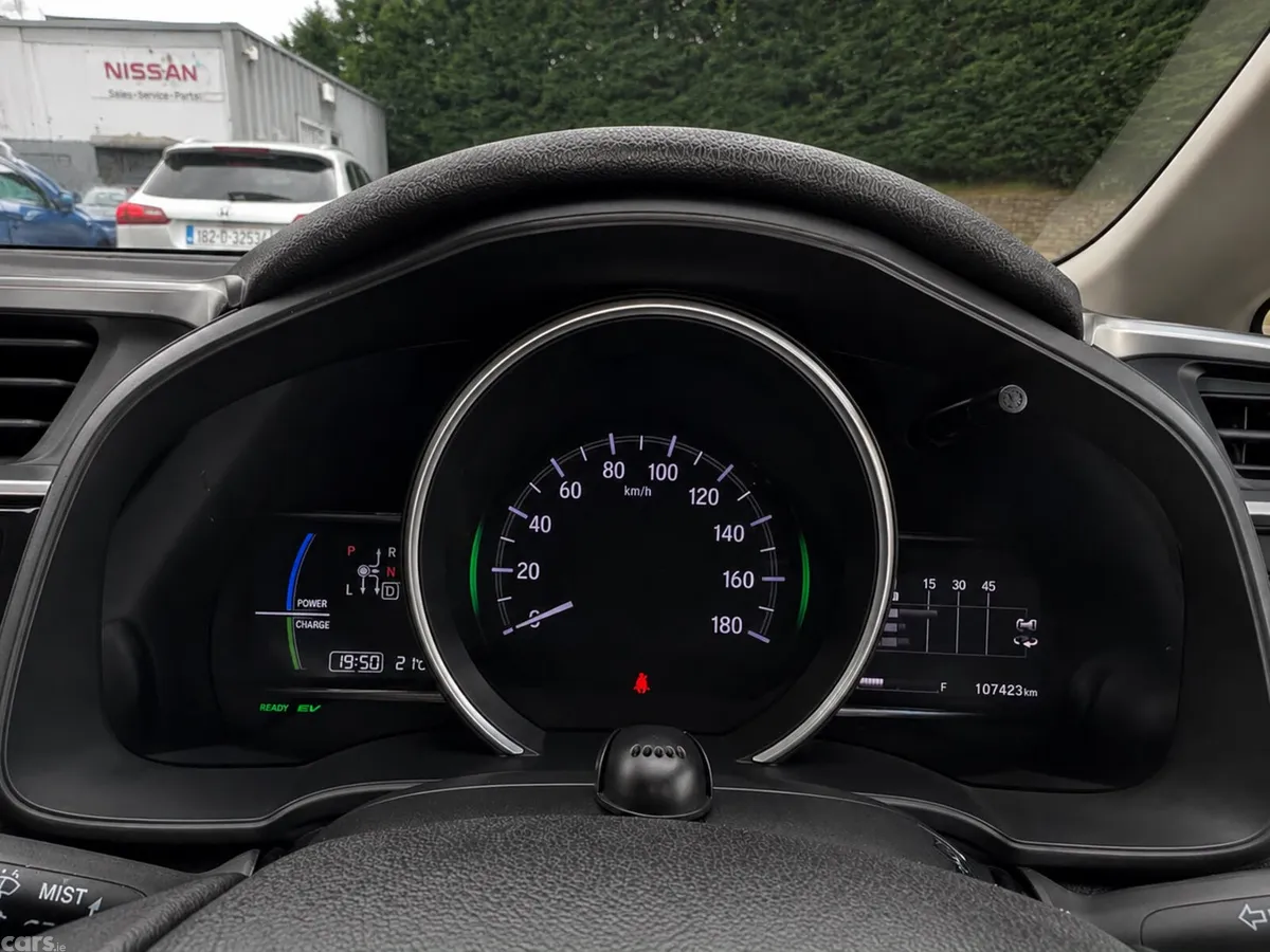 Honda Fit Hatchback, Petrol Hybrid, 2018, Red