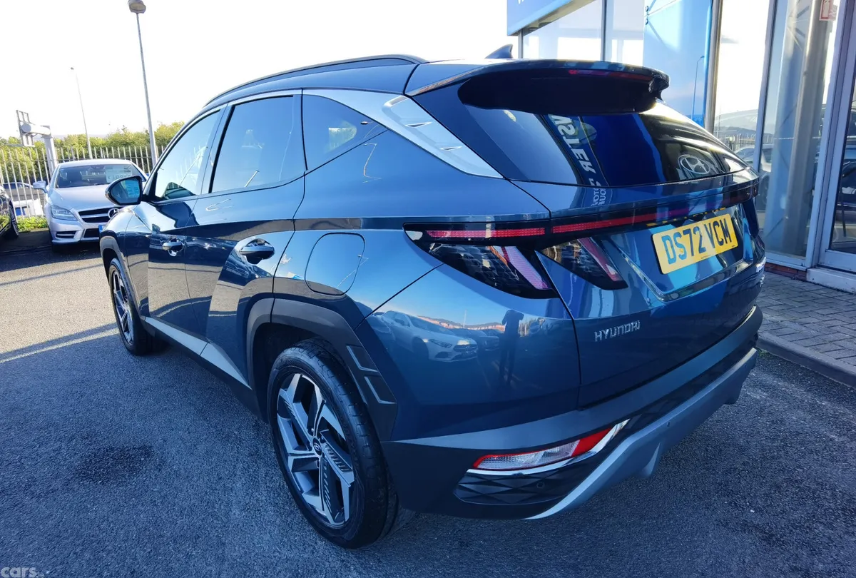 Hyundai Tucson SUV, Petrol Plug-in Hybrid, 2023, Blue