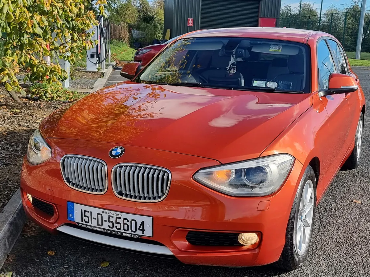 BMW 1-Series Hatchback, Petrol, 2015, Orange