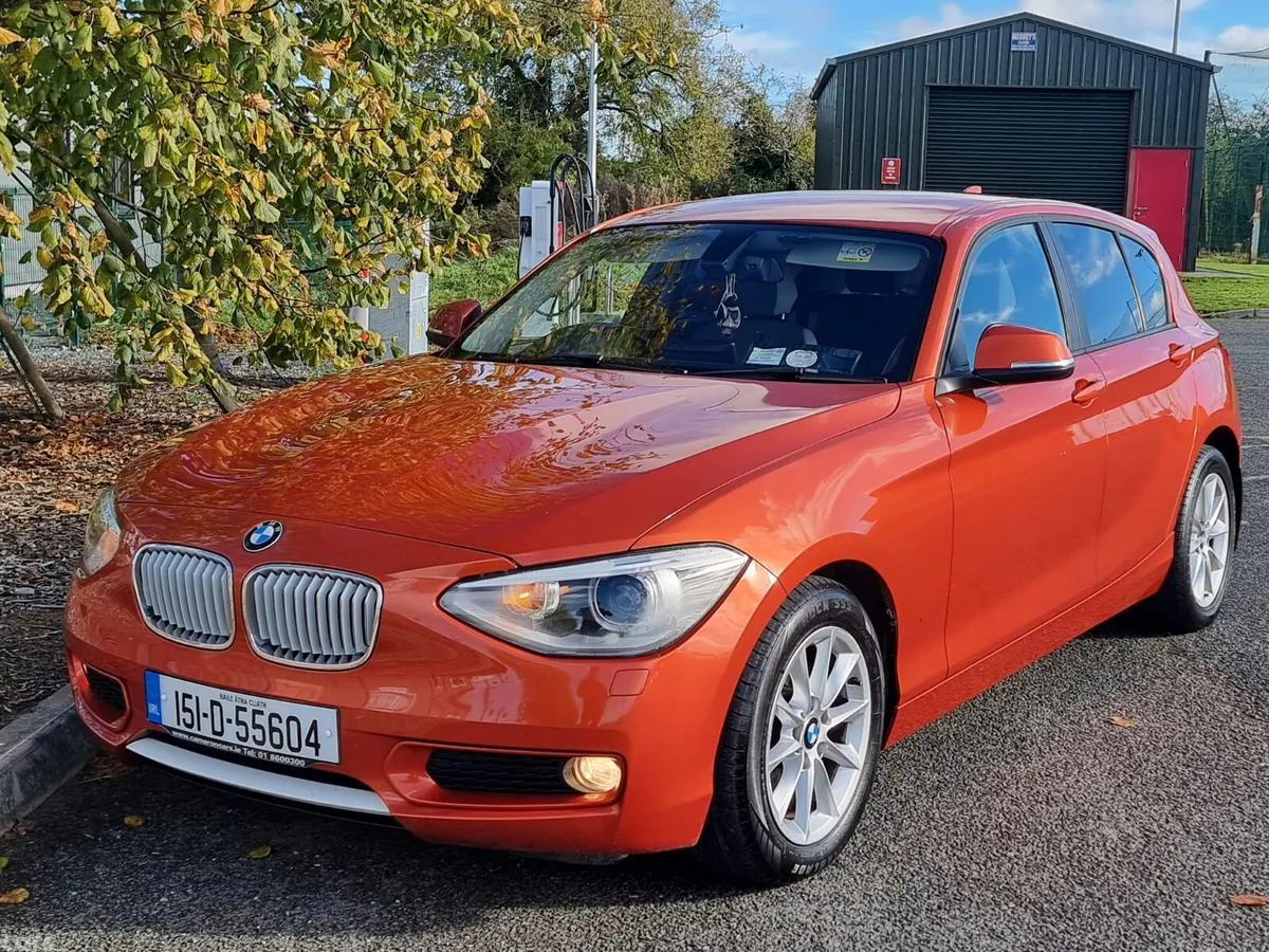 BMW 1-Series Hatchback, Petrol, 2015, Orange