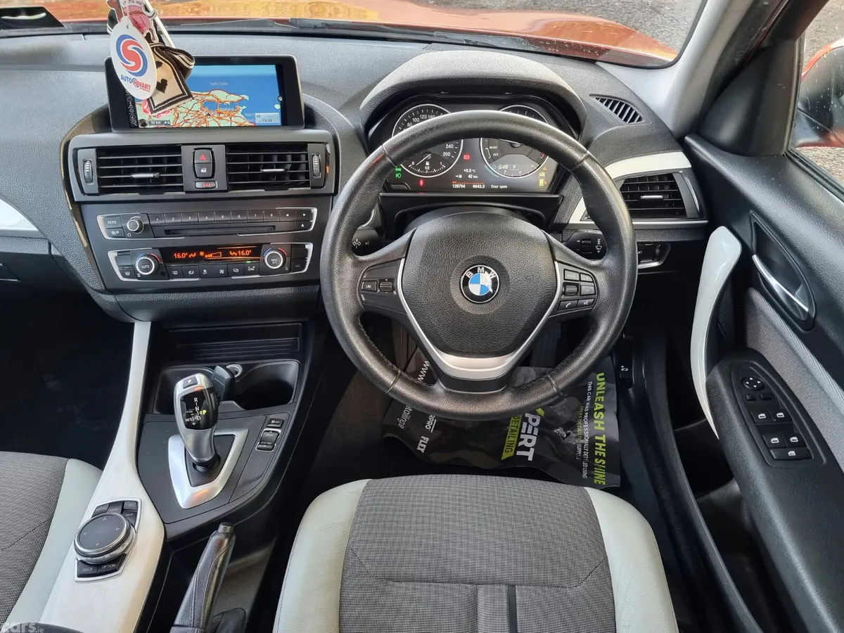 BMW 1-Series Hatchback, Petrol, 2015, Orange