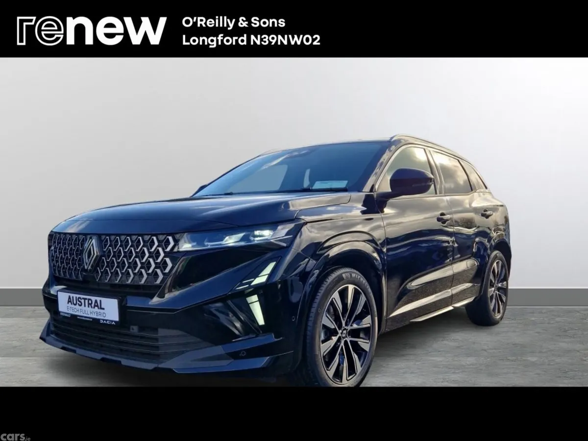 Renault Austral SUV, Diesel Hybrid, 2027, Black