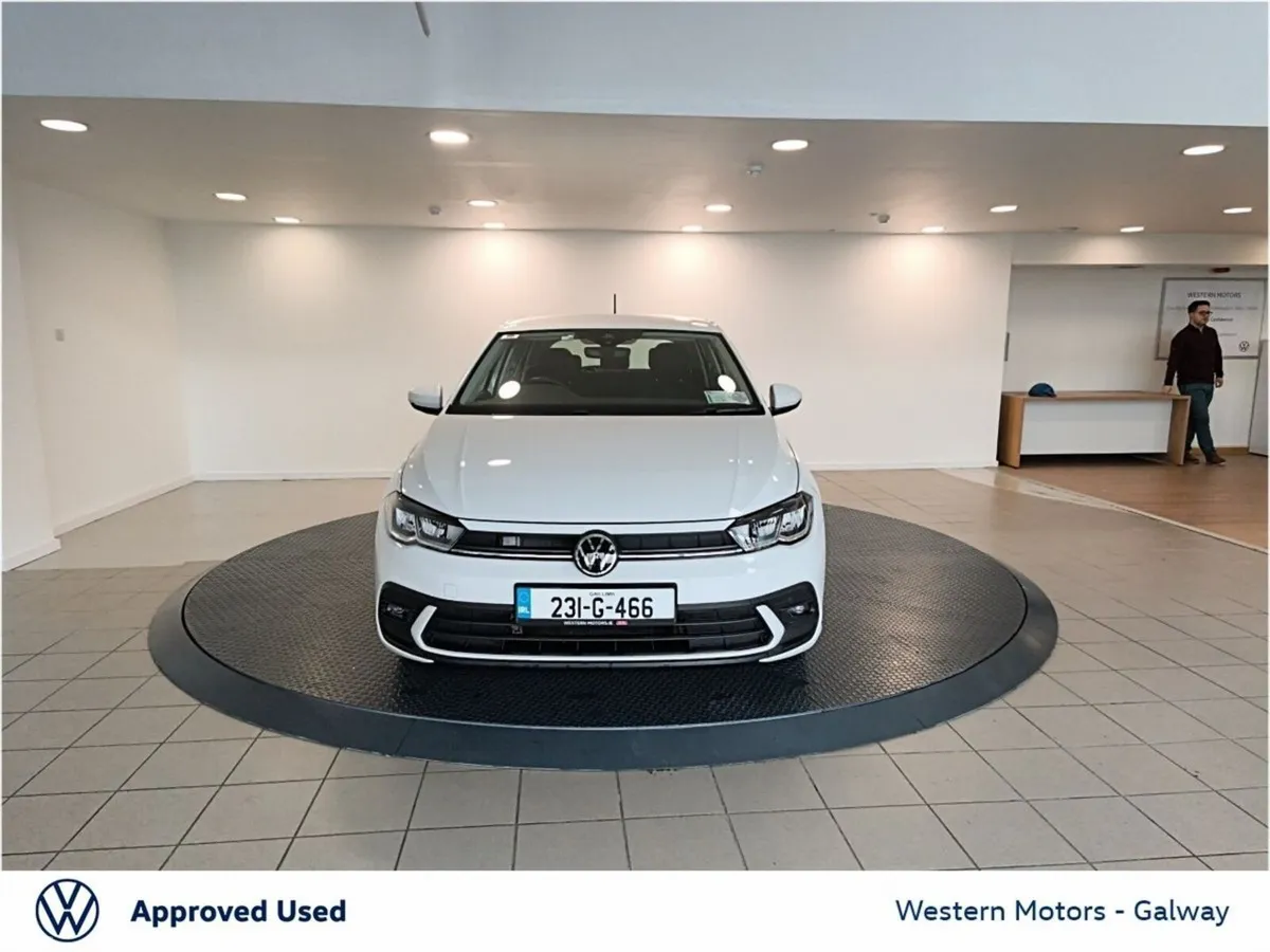 Volkswagen Polo Hatchback, Petrol, 2023, White