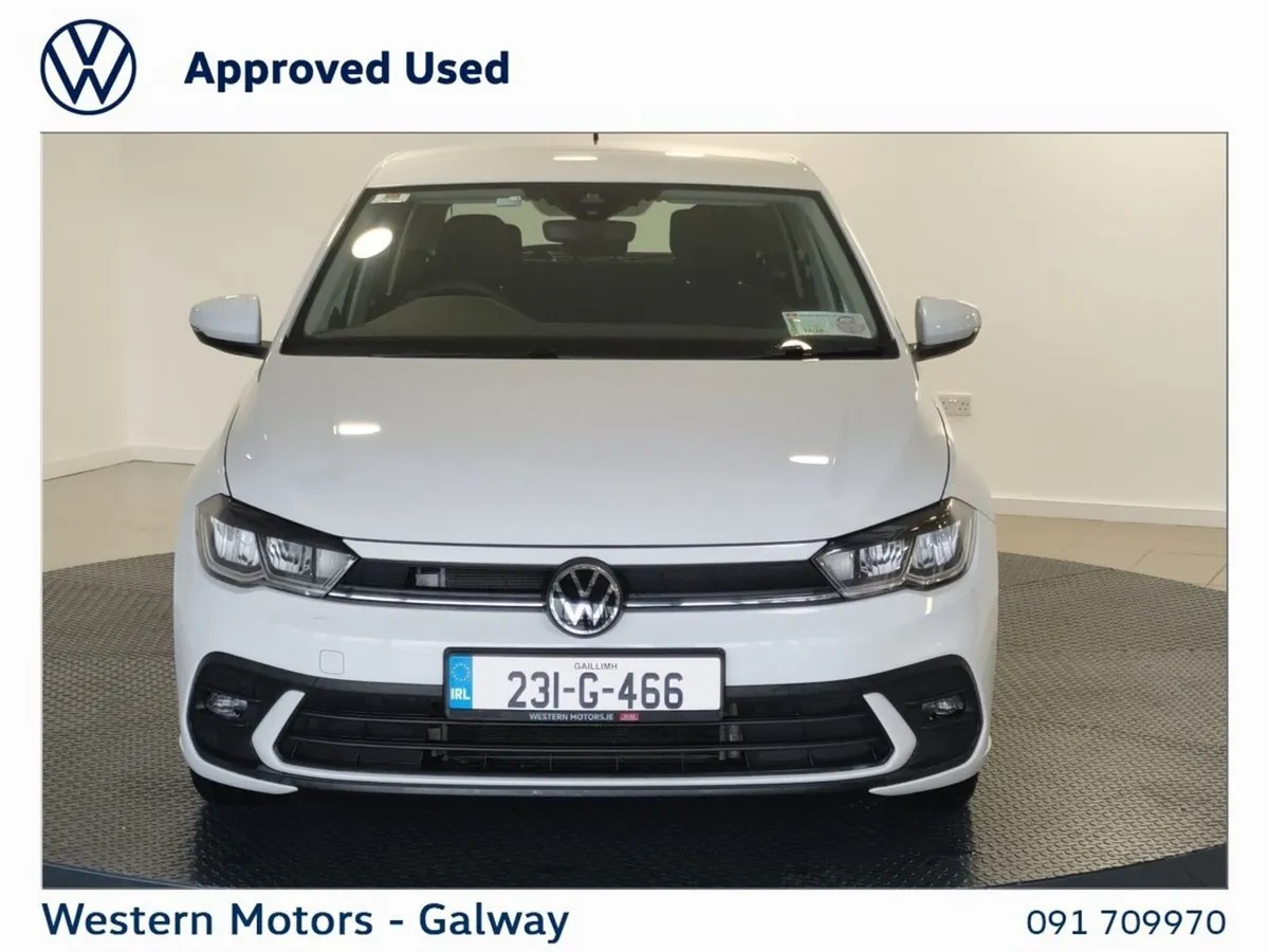 Volkswagen Polo Hatchback, Petrol, 2023, White