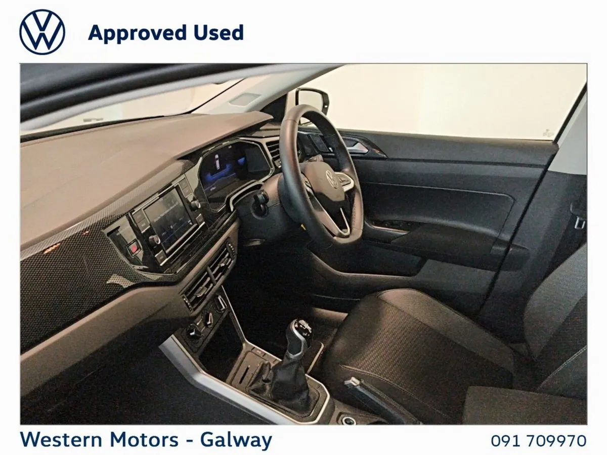 Volkswagen Polo Hatchback, Petrol, 2023, White