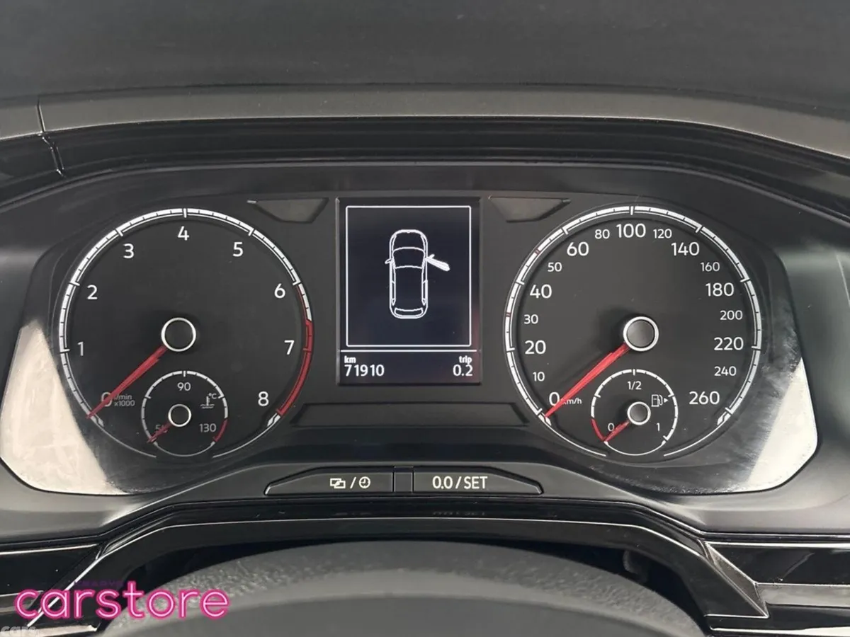 Volkswagen Polo Hatchback, Petrol, 2019, Red