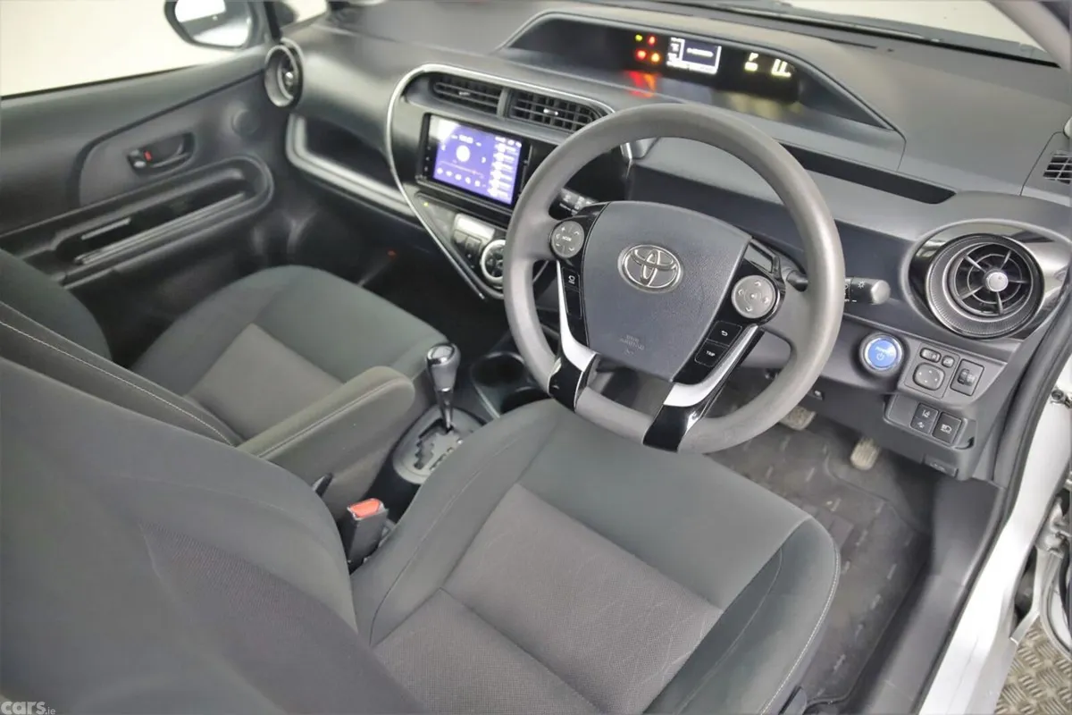 Toyota Aqua Hatchback, Petrol Hybrid, 2021, Silver