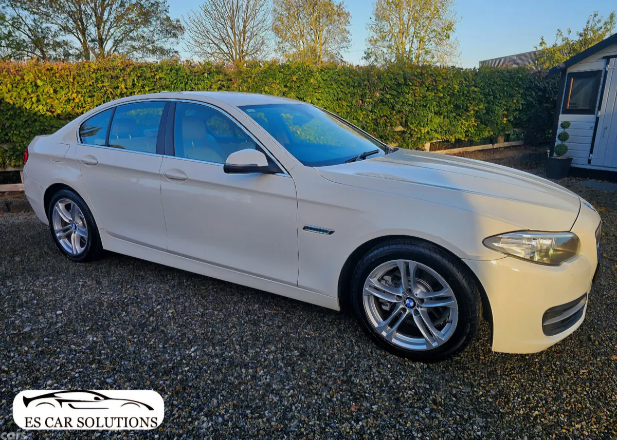 BMW 5-Series Saloon, Diesel, 2016, White