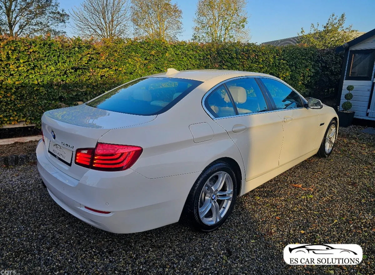 BMW 5-Series Saloon, Diesel, 2016, White