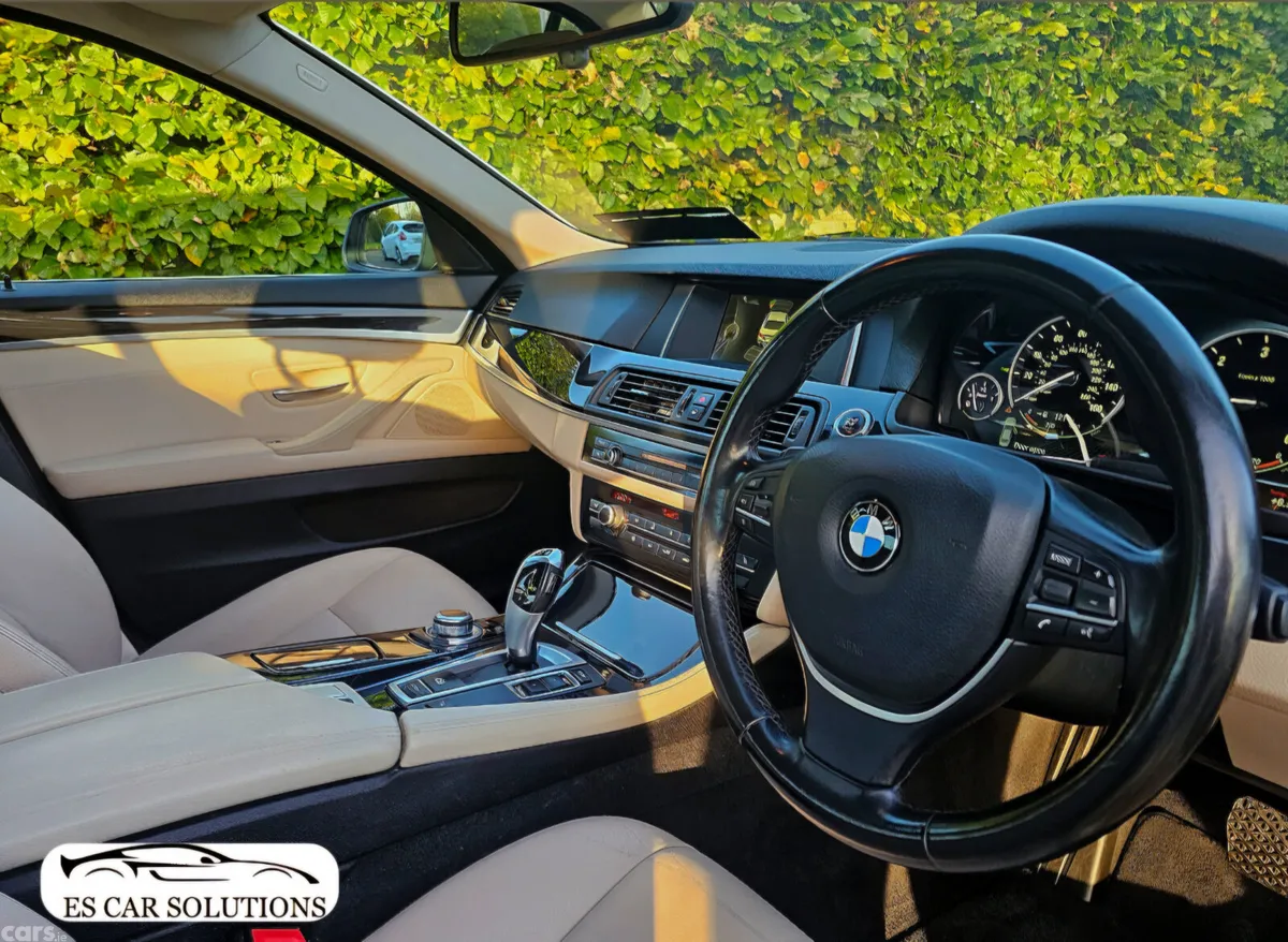 BMW 5-Series Saloon, Diesel, 2016, White