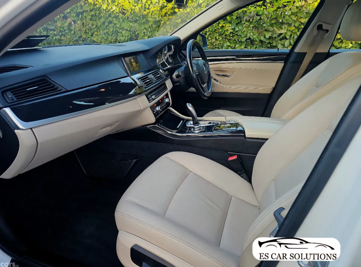 BMW 5-Series Saloon, Diesel, 2016, White