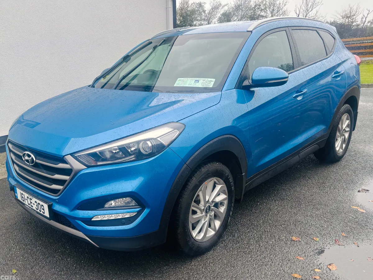 Hyundai Tucson SUV, Diesel, 2016, Blue