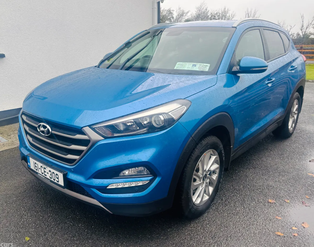 Hyundai Tucson SUV, Diesel, 2016, Blue