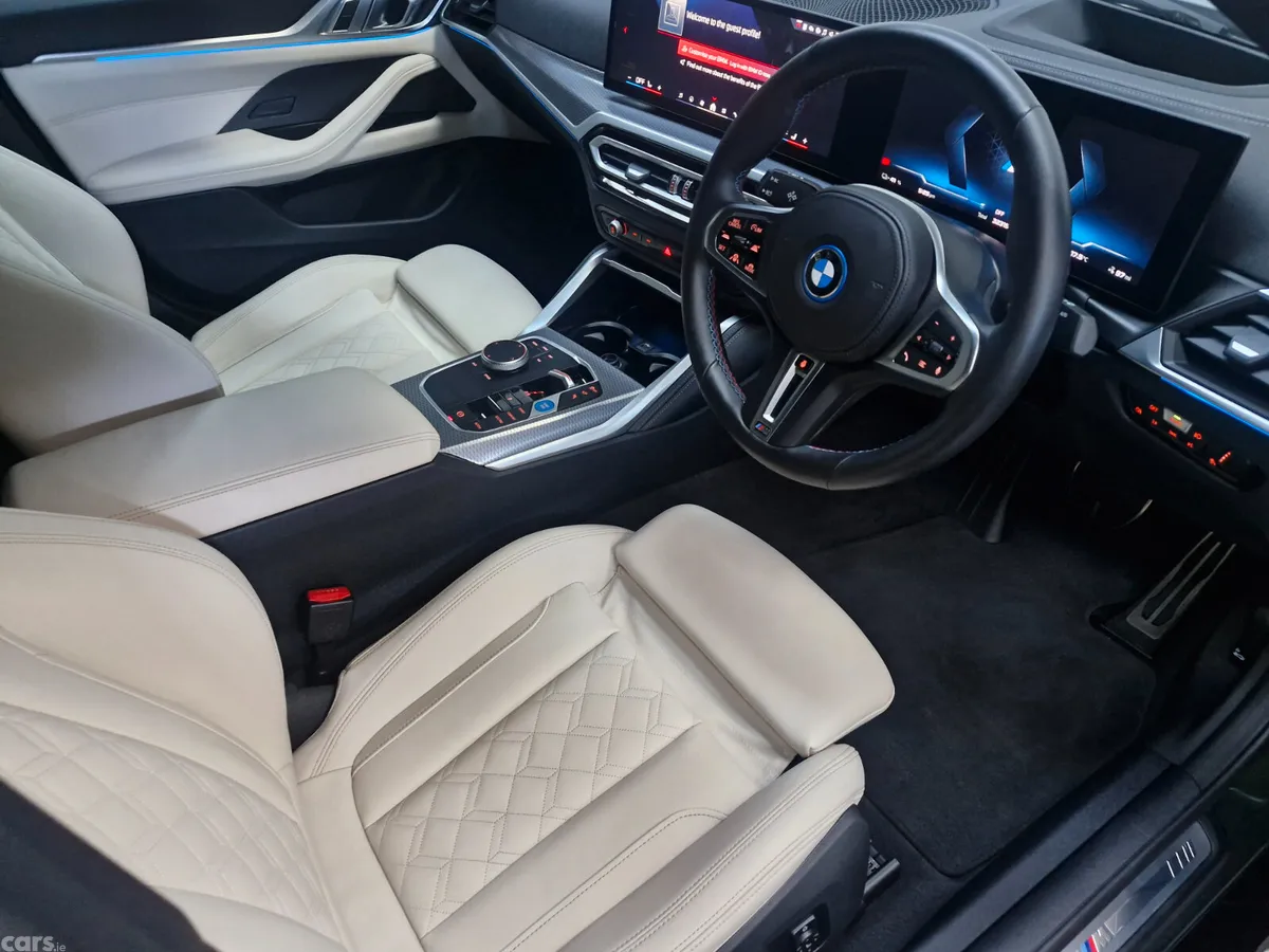 BMW i4 Hatchback, Electric, 2023, Green
