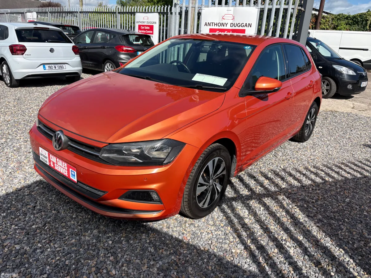 Volkswagen Polo Hatchback, Petrol, 2018, Orange