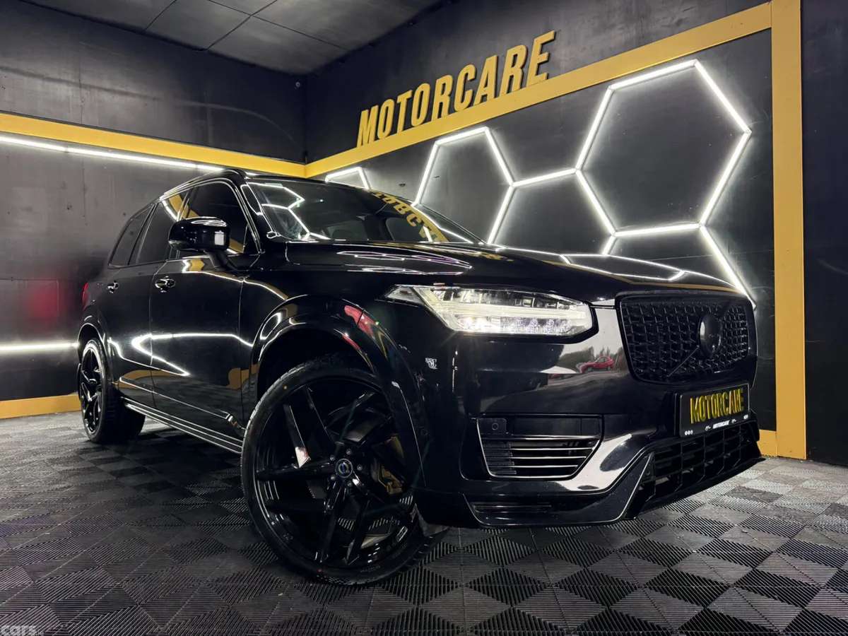 Volvo XC90 SUV, Petrol Plug-in Hybrid, 2021, Black