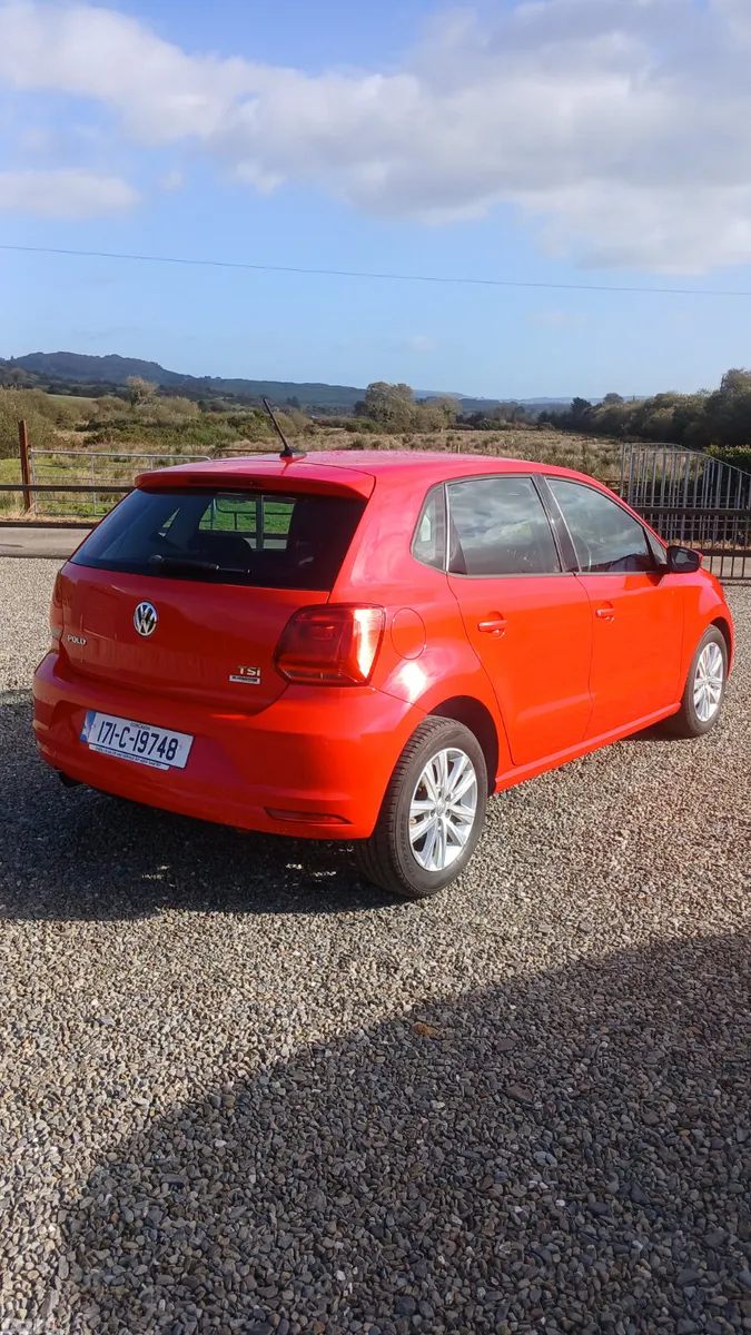 Volkswagen Polo Hatchback, Petrol, 2017, Red