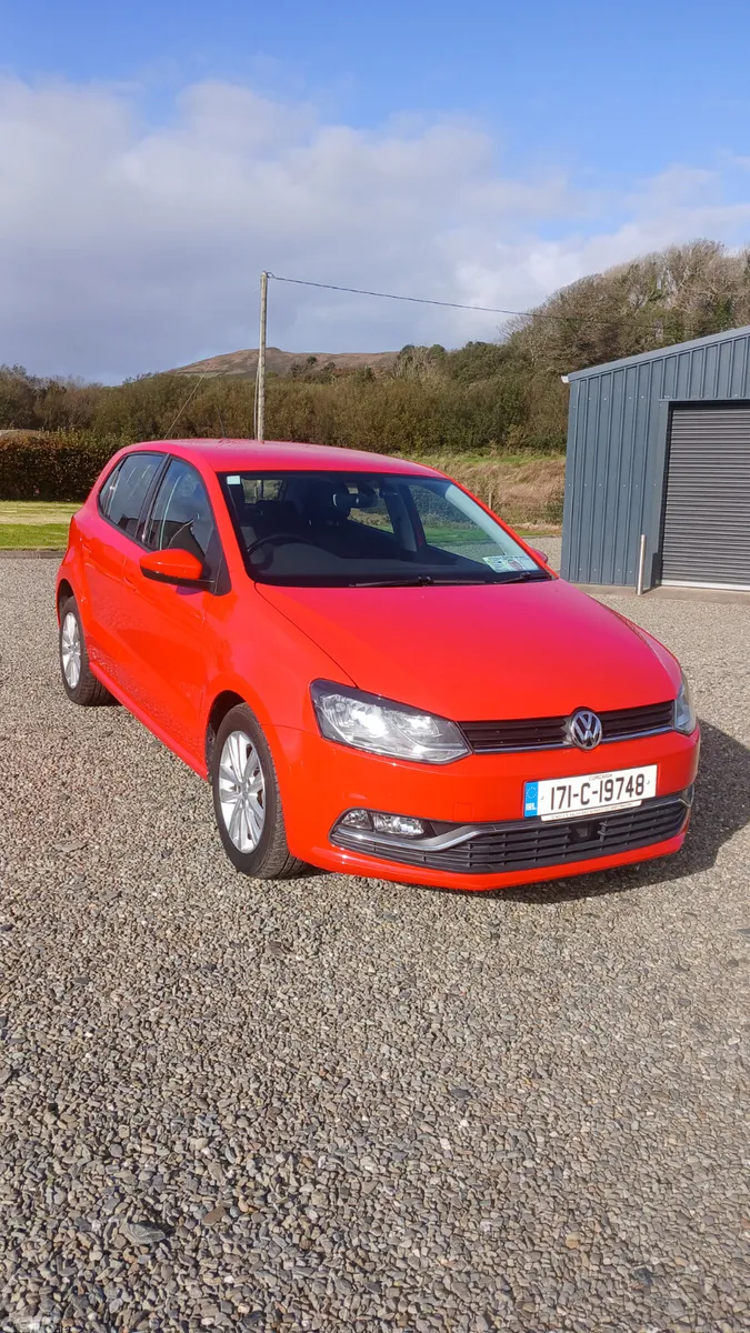 Volkswagen Polo Hatchback, Petrol, 2017, Red