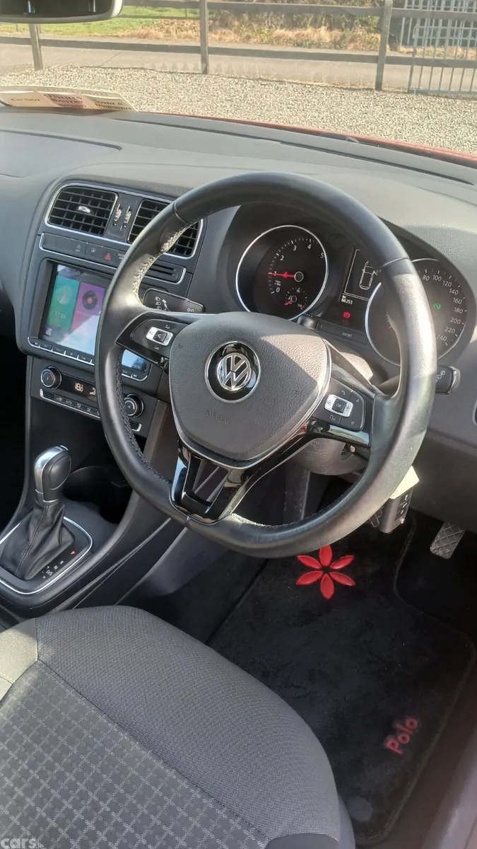 Volkswagen Polo Hatchback, Petrol, 2017, Red