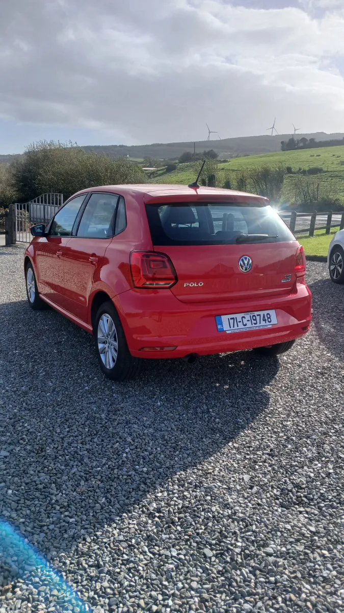 Volkswagen Polo Hatchback, Petrol, 2017, Red