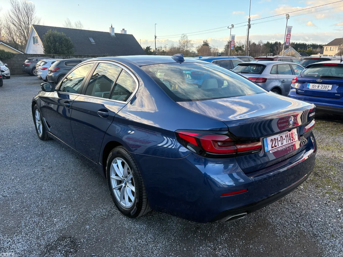 BMW 5-Series Saloon, Diesel, 2022, Blue
