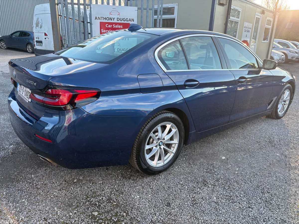 BMW 5-Series Saloon, Diesel, 2022, Blue