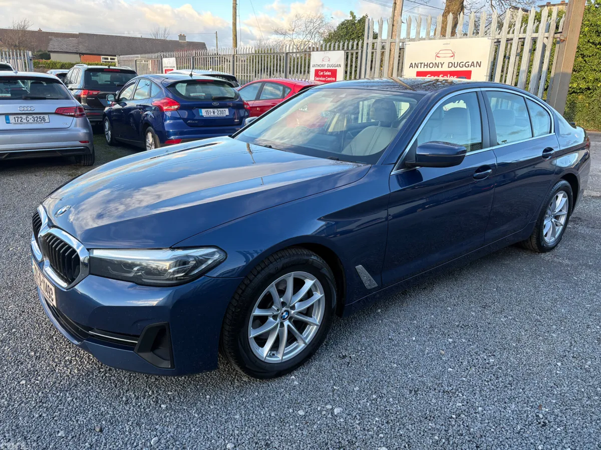 BMW 5-Series Saloon, Diesel, 2022, Blue