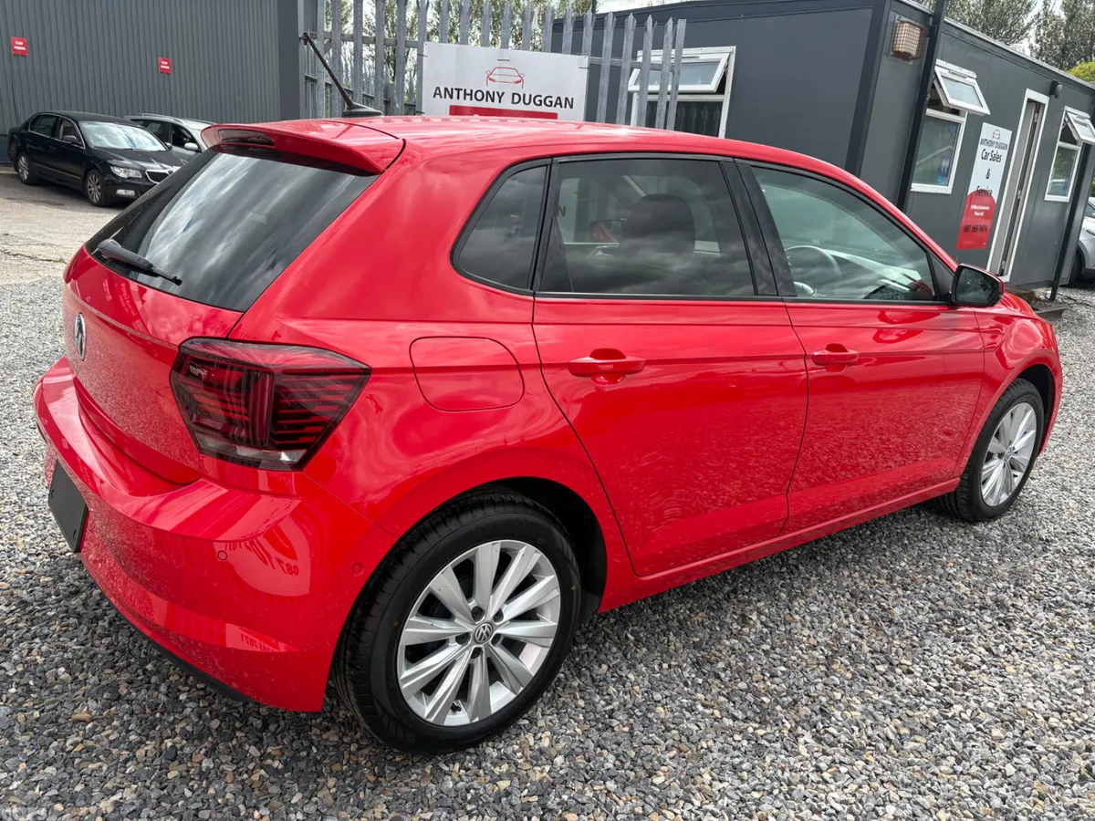 Volkswagen Polo Hatchback, Petrol, 2019, Red