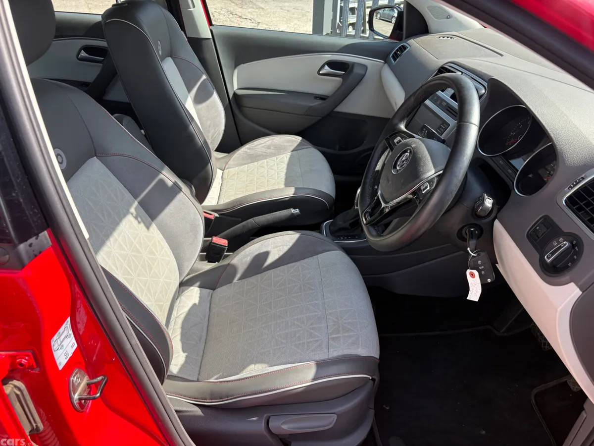 Volkswagen Polo Hatchback, Petrol, 2017, Red