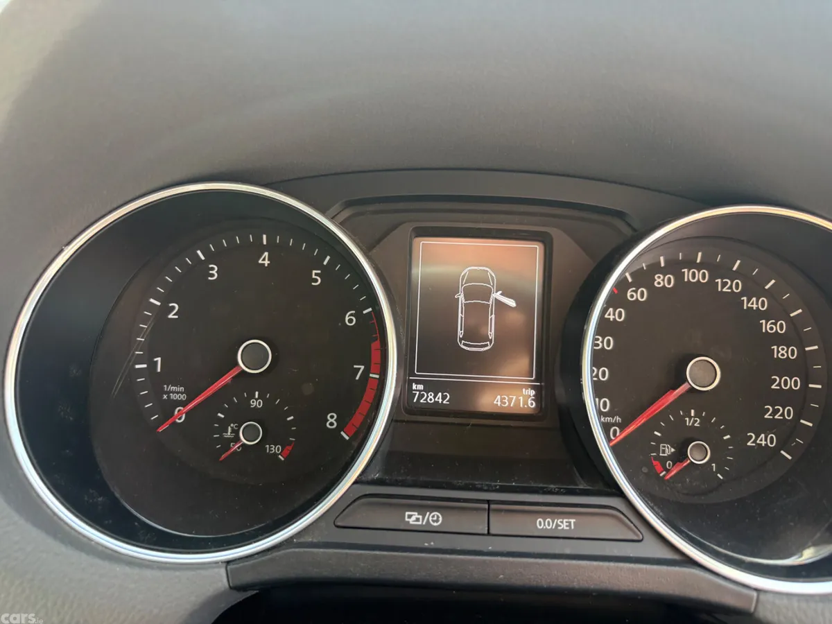 Volkswagen Polo Hatchback, Petrol, 2017, Red