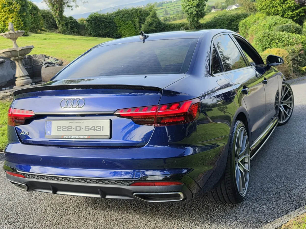 Audi A4 Saloon, Diesel, 2022, Blue