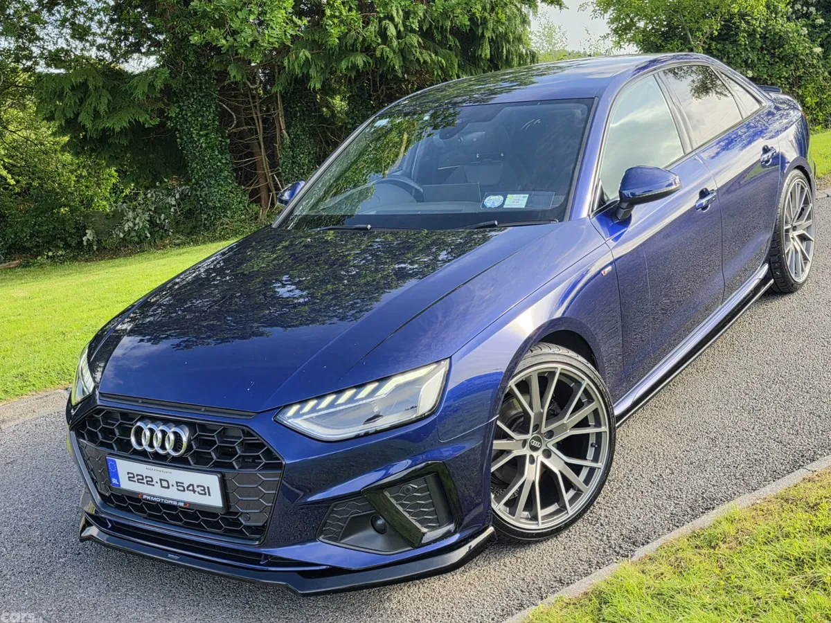 Audi A4 Saloon, Diesel, 2022, Blue