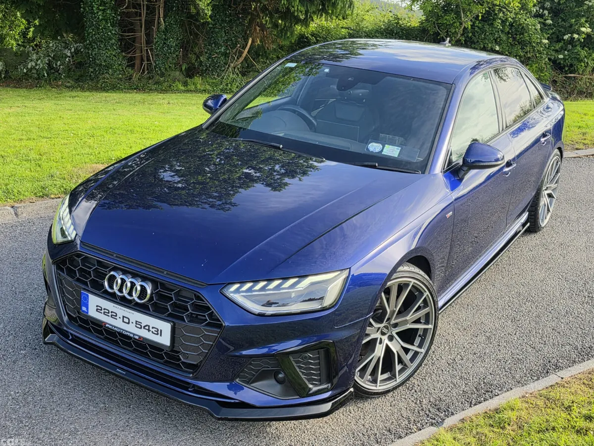 Audi A4 Saloon, Diesel, 2022, Blue