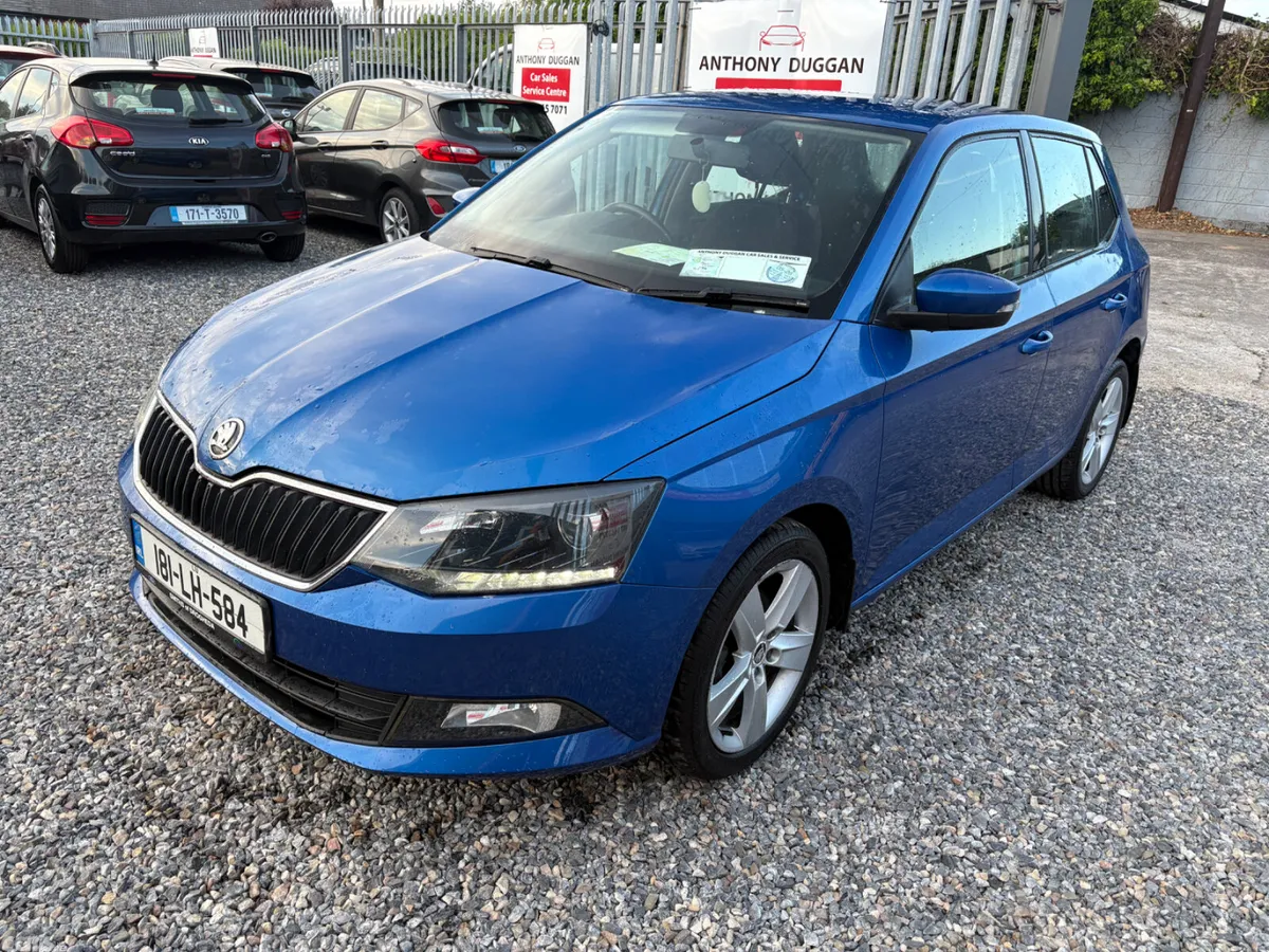 Skoda Fabia Hatchback, Petrol, 2018, Blue