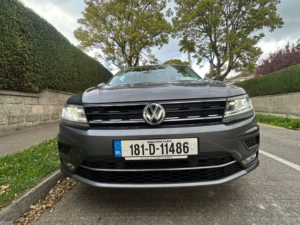 Volkswagen Tiguan SUV, Diesel, 2018, Grey