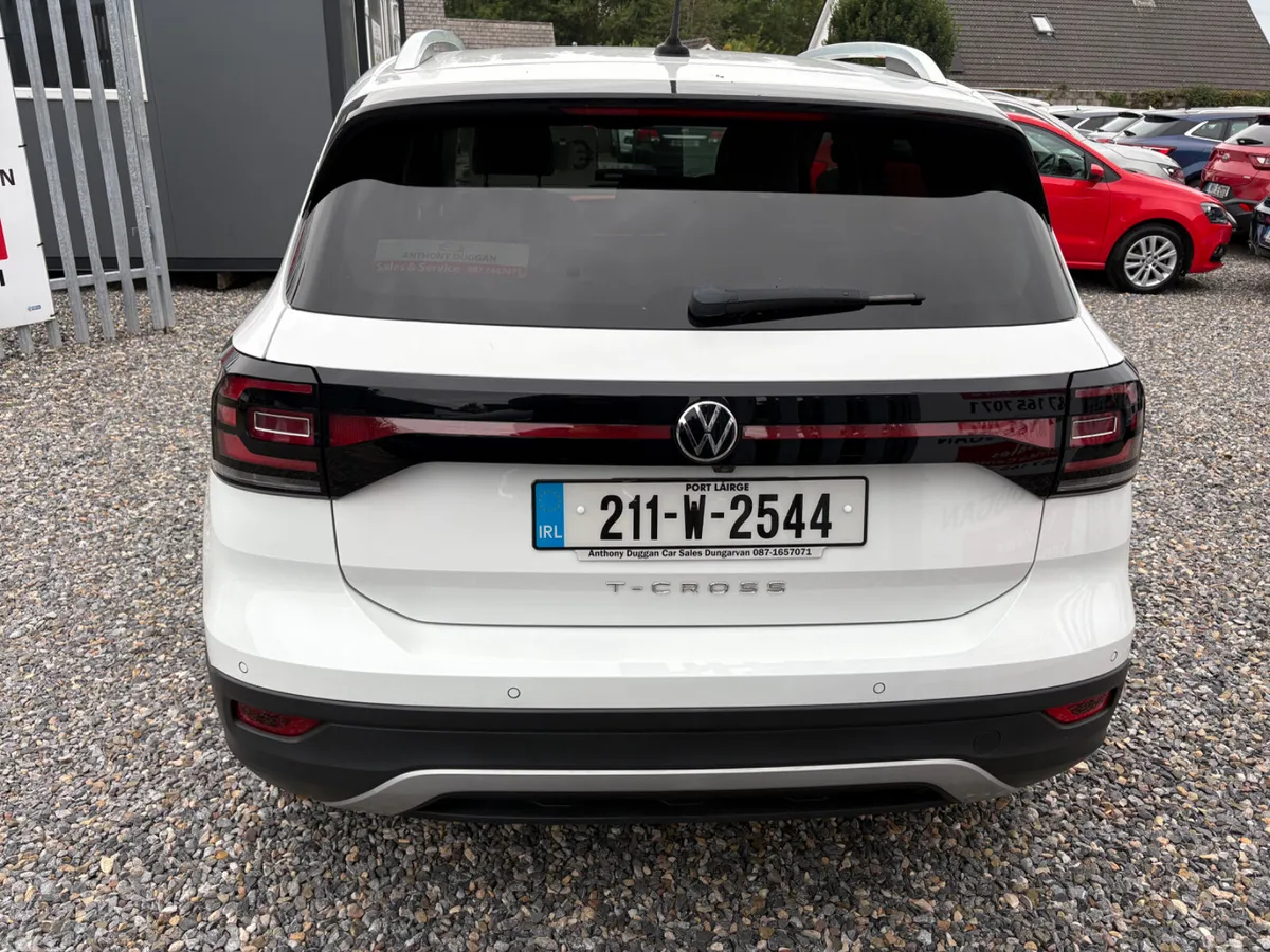 Volkswagen T-Cross Hatchback, Petrol, 2021, White
