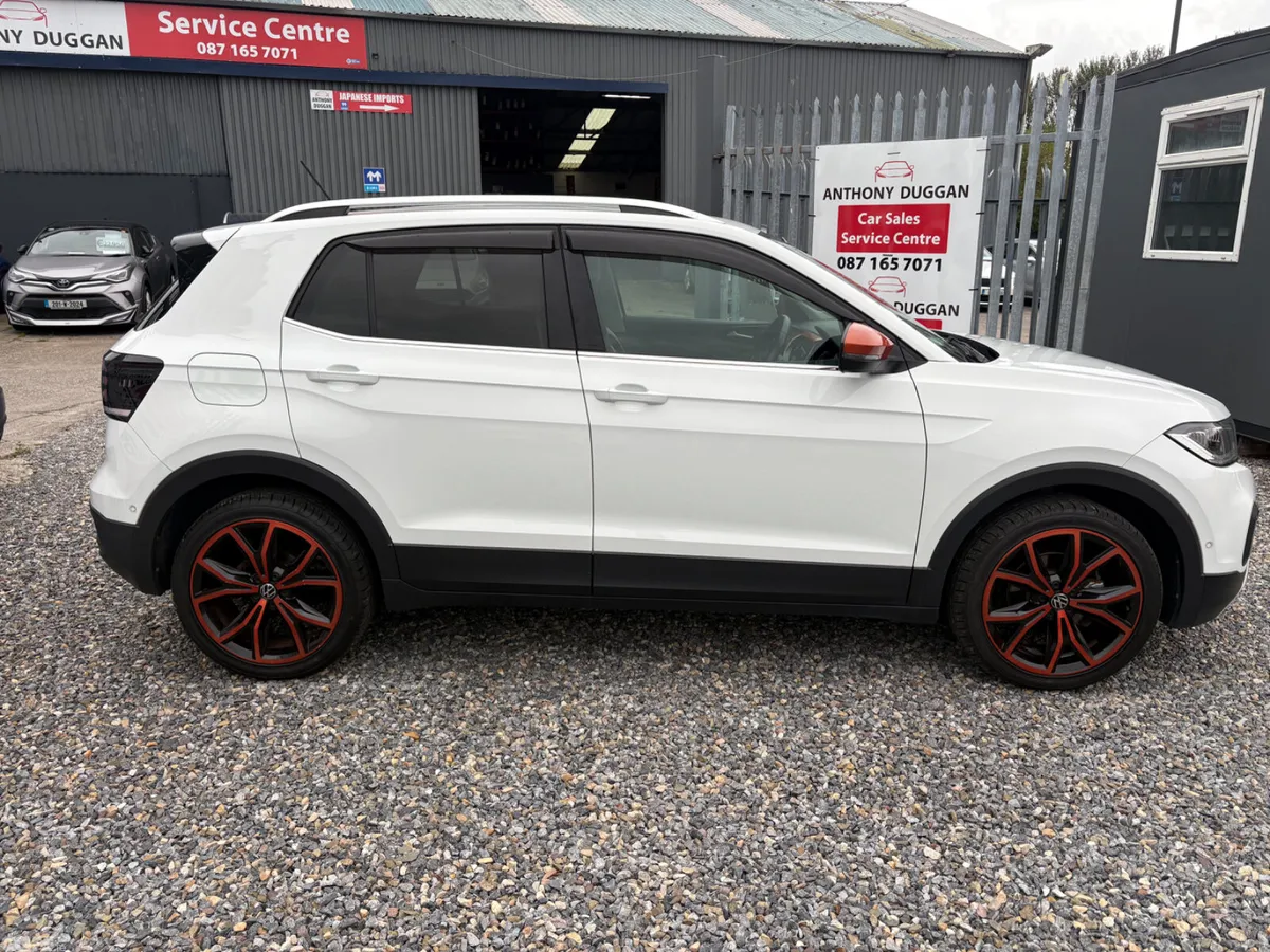 Volkswagen T-Cross Hatchback, Petrol, 2021, White